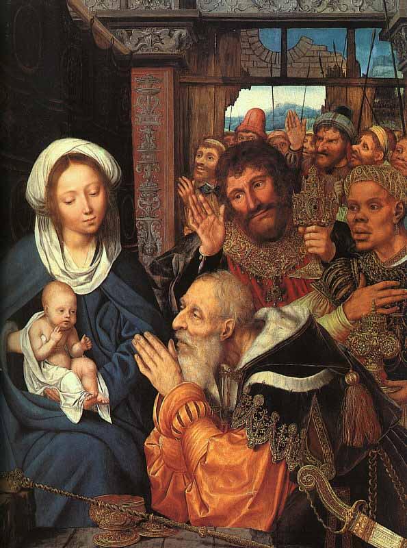 Quentin Matsys The Adoration of the Magi oil painting image